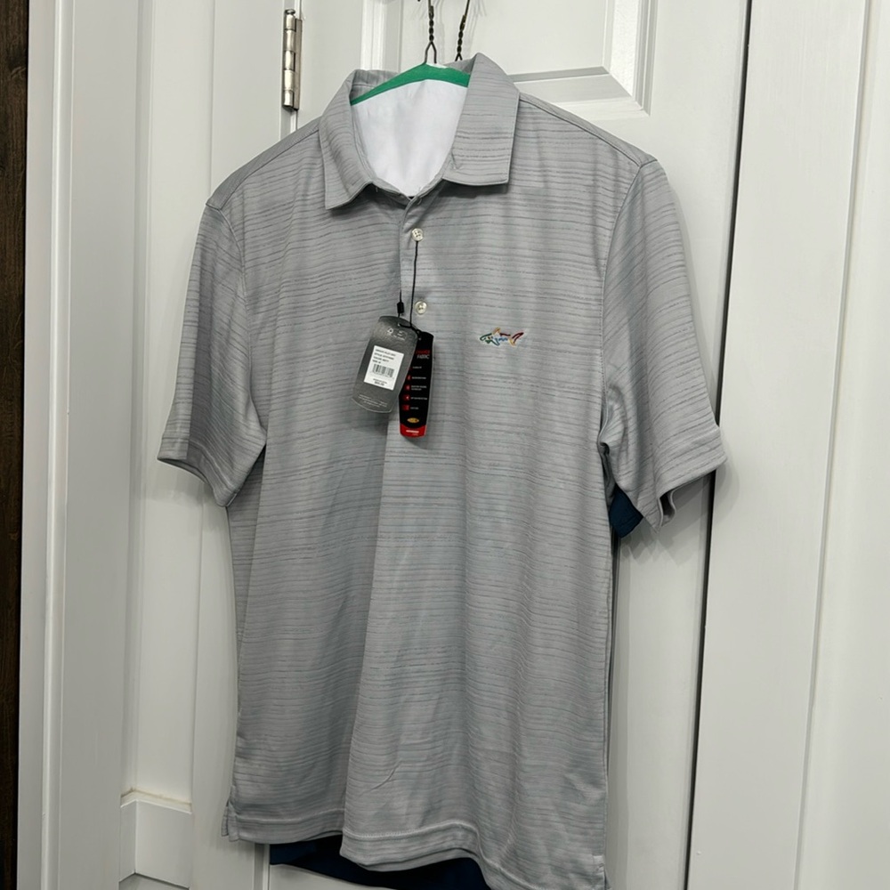 Brand New. Greg Norman Performance Golf Shirt MED